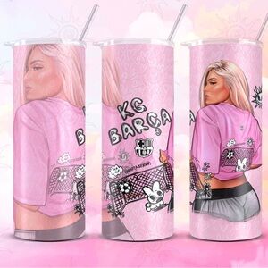 karol g Barca tumbler 20 oz